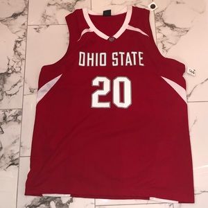 Ohio State #20 Basketball Jersey Men’s XXL